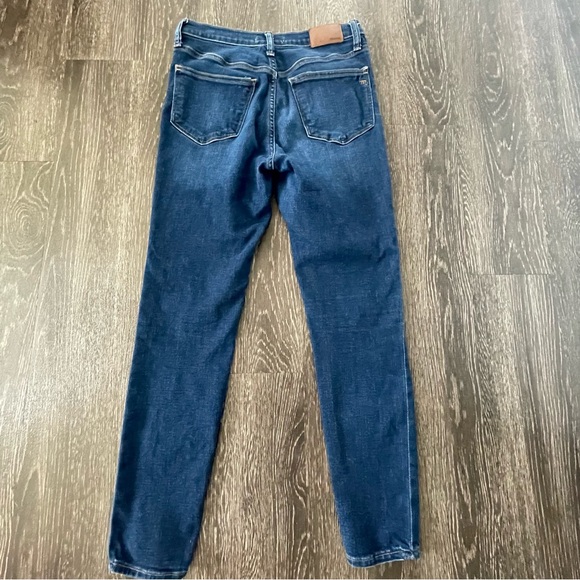 Madewell Mid-Rise Skinny Dark Wash Jeans Size 28 - Picture 7 of 16